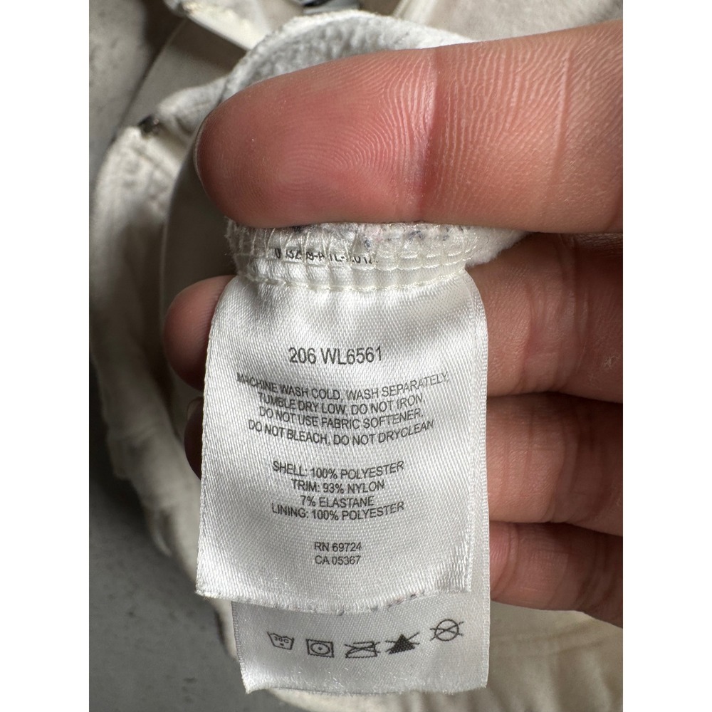 Columbia Womens Cream Fleece Full Zip Hoodie Jacket WL6561 Small - Picture 4 of 10